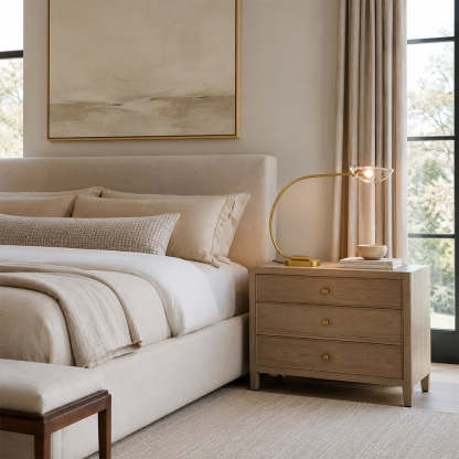 Shesara Clear Glass Table Lamp