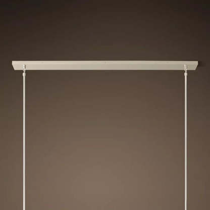 Kelly Glass Linear Chandelier 48''-Fullstarlighting