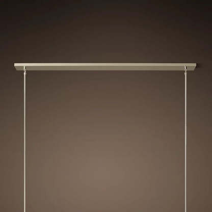 Kelly Glass Linear Chandelier 60''-Fullstarlighting
