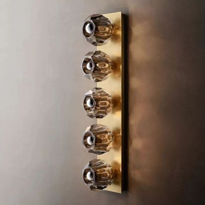Kelly Glass Linear Grand Wall Sconce-Fullstarlighting