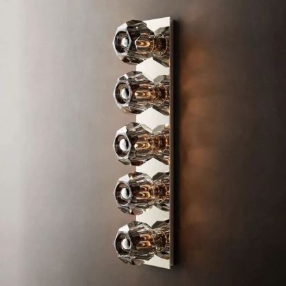 Kelly Glass Linear Grand Wall Sconce-Fullstarlighting