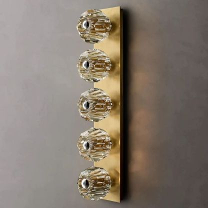 Kelly Glass Linear Grand Wall Sconce-Fullstarlighting