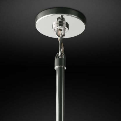 Kelly Glass Oval Chandelier 72''-Fullstarlighting