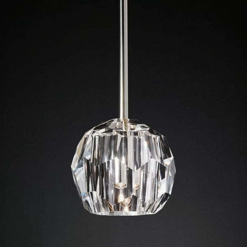 Kelly Clear Glass Rod Pendant