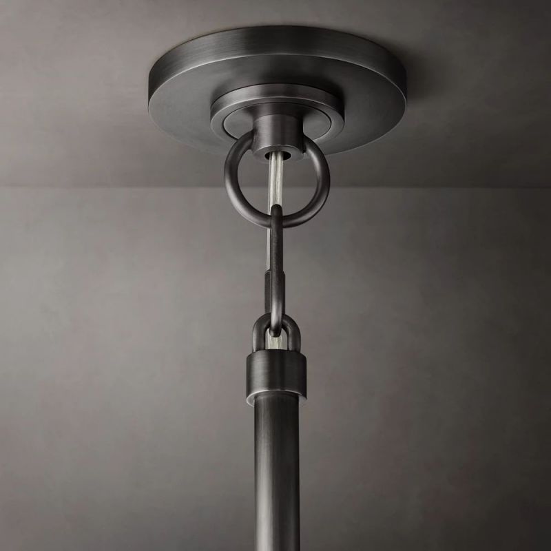 Kelly Glass Round Chandelier 24''