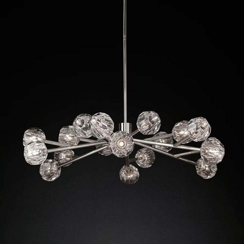 Kelleryn Glass Round Chandelier 48''