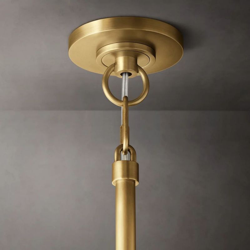 Kelly Glass Round Chandelier 24''