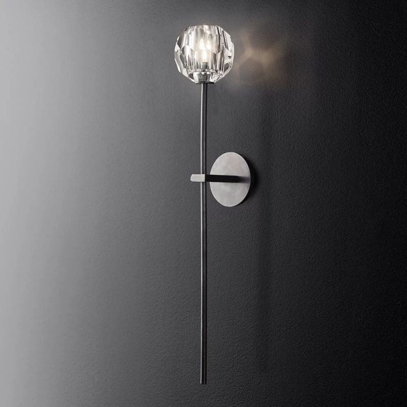 Kelly Glass Grand Wall Sconce-Fullstarlighting