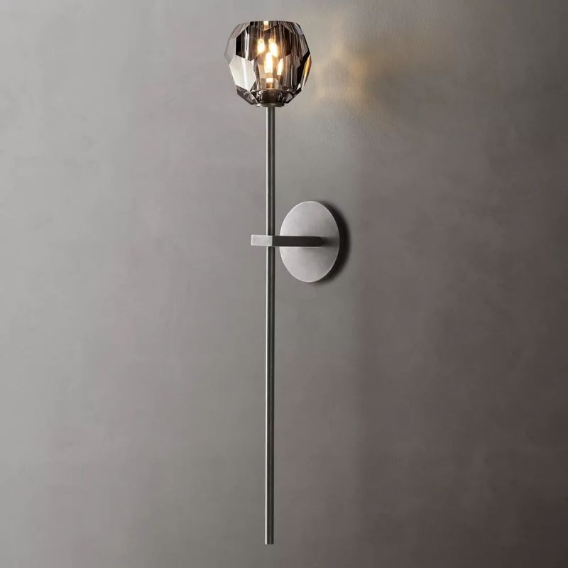 Kelly Glass Grand Wall Sconce-Fullstarlighting