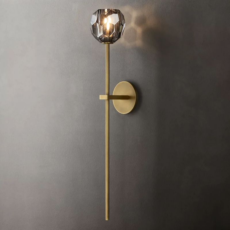 Kelly Glass Grand Wall Sconce-Fullstarlighting
