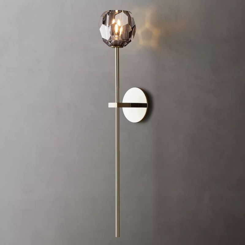 Kelly Glass Grand Wall Sconce-Fullstarlighting