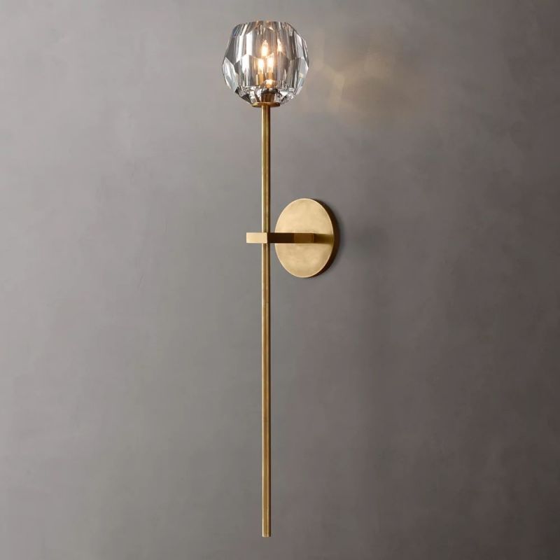 Kelly Glass Grand Wall Sconce-Fullstarlighting