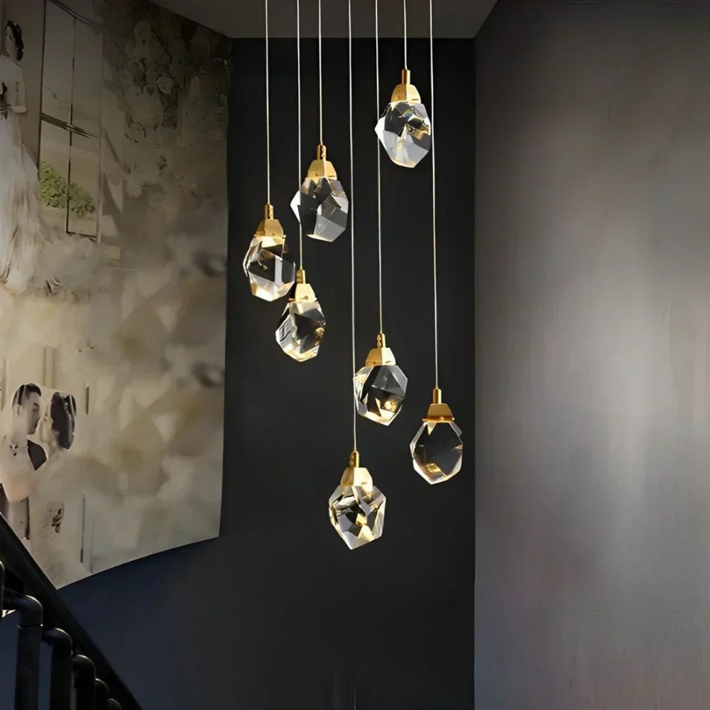 Slipe Faceted Round Pendant