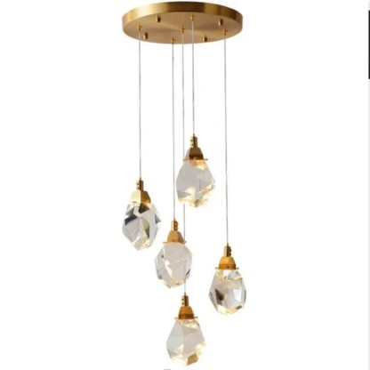 Slipe Faceted Round Pendant