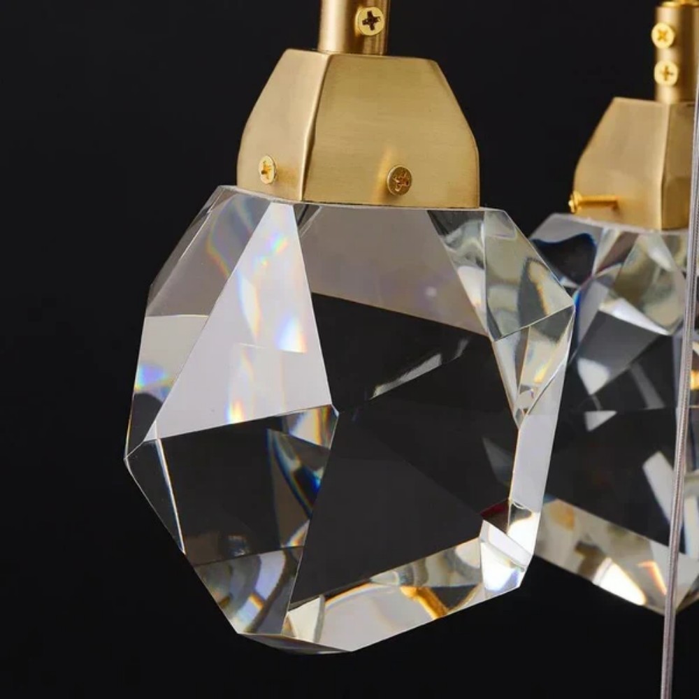 Slipe Faceted Round Pendant