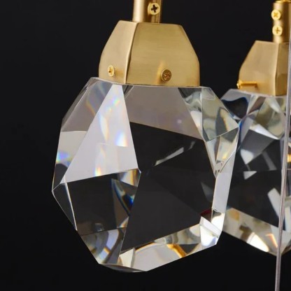 Slipe Faceted Round Pendant