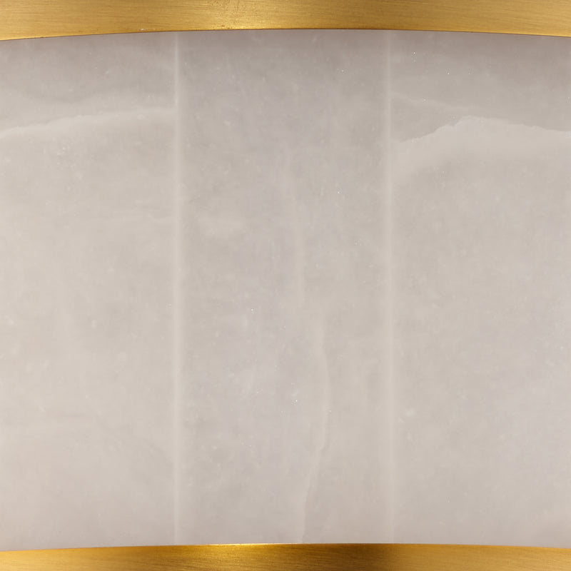 Small Upsala Alabaster Flush Mount Ceiling Light-Fullstarlighting