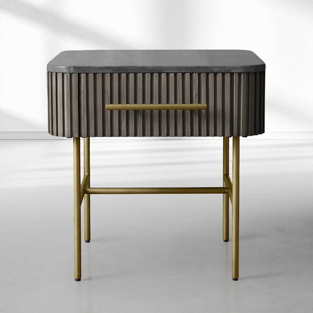 Fimley End Table with Drawer-Fullstarlighting