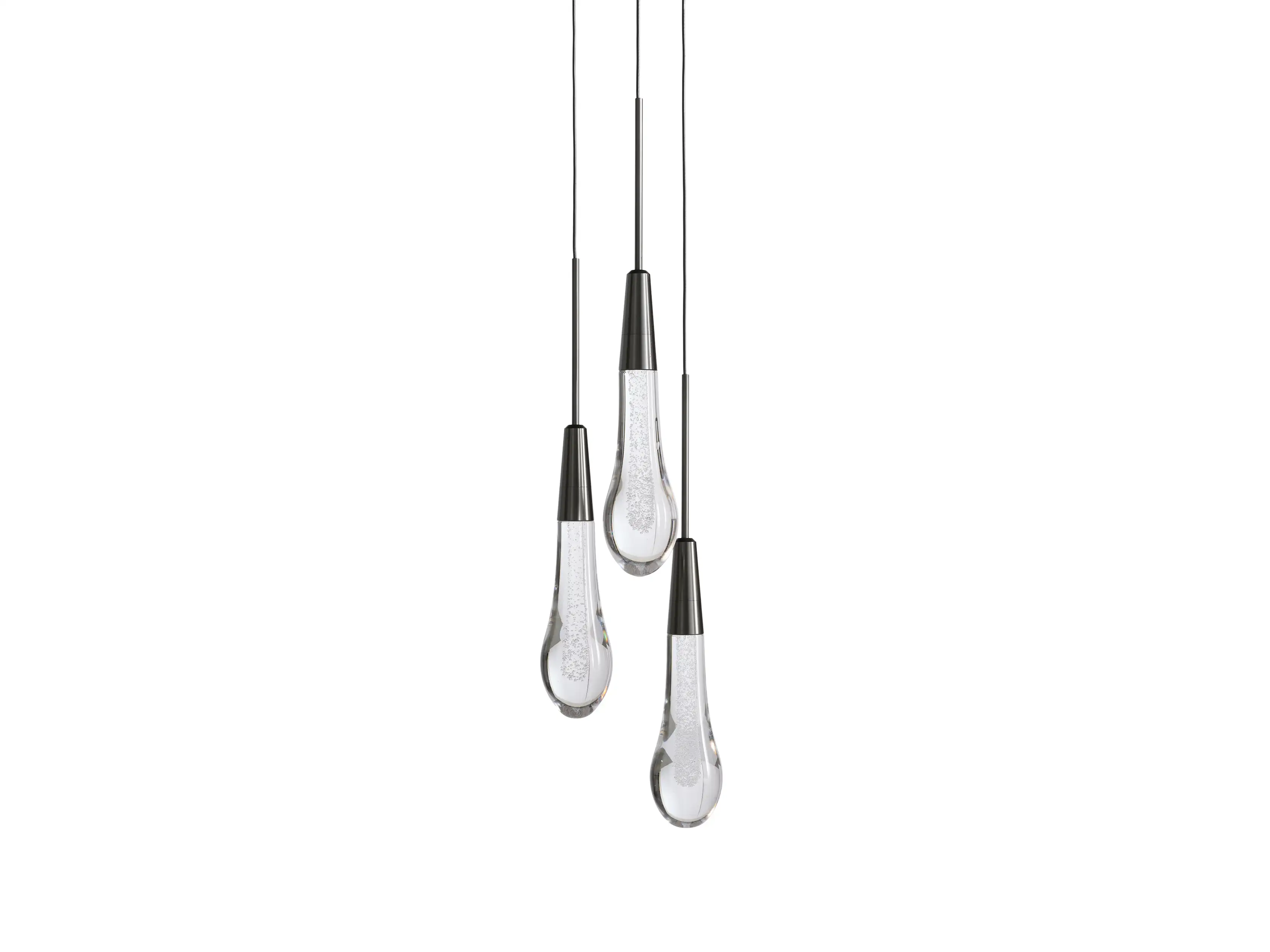 Soltaire Cluster Pendant