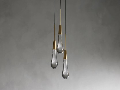 Soltaire Cluster Pendant