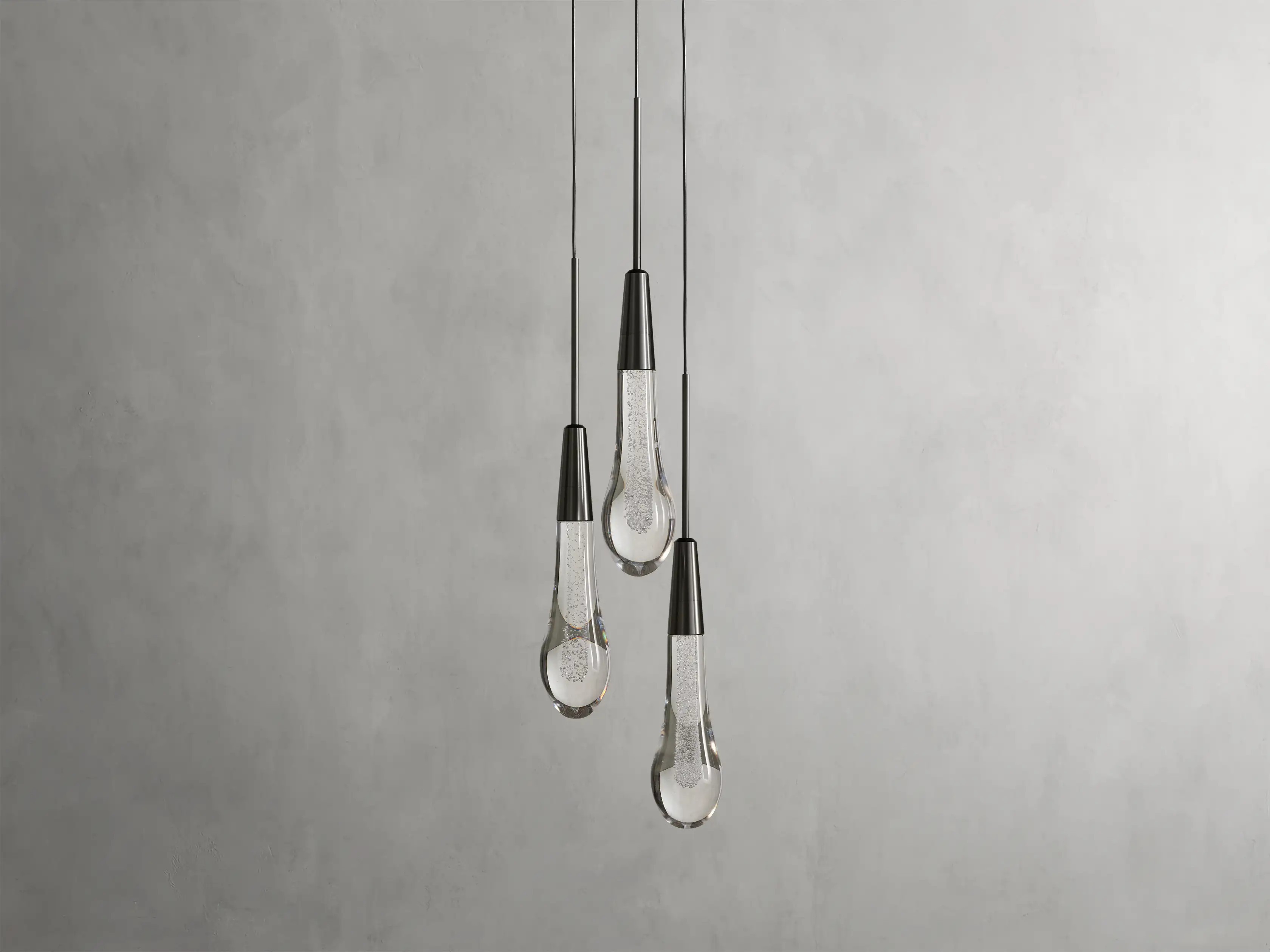 Soltaire Cluster Pendant