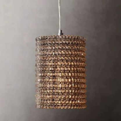 Sparkle Crystal Pendant 12"H-Fullstarlighting