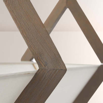 Spencer Fabric Linear Chandelier-Fullstarlighting