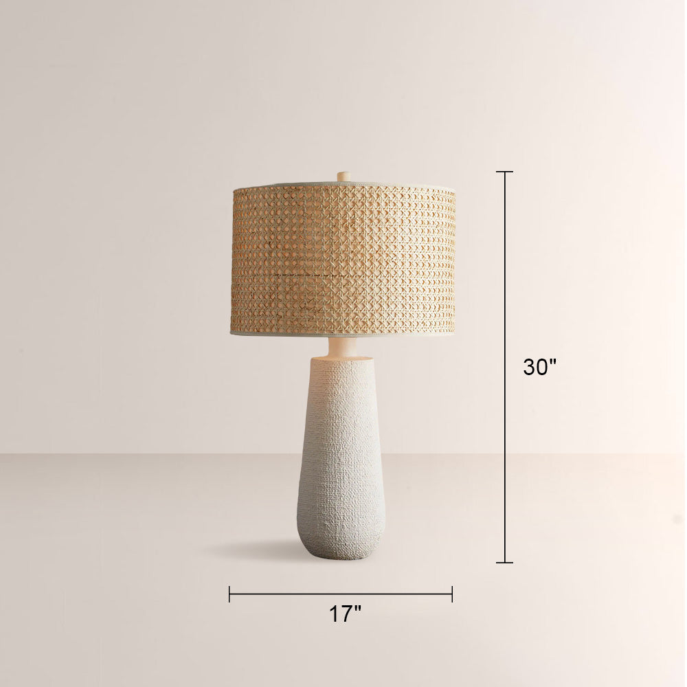 Sturia Textured Table Lamp-Fullstarlighting