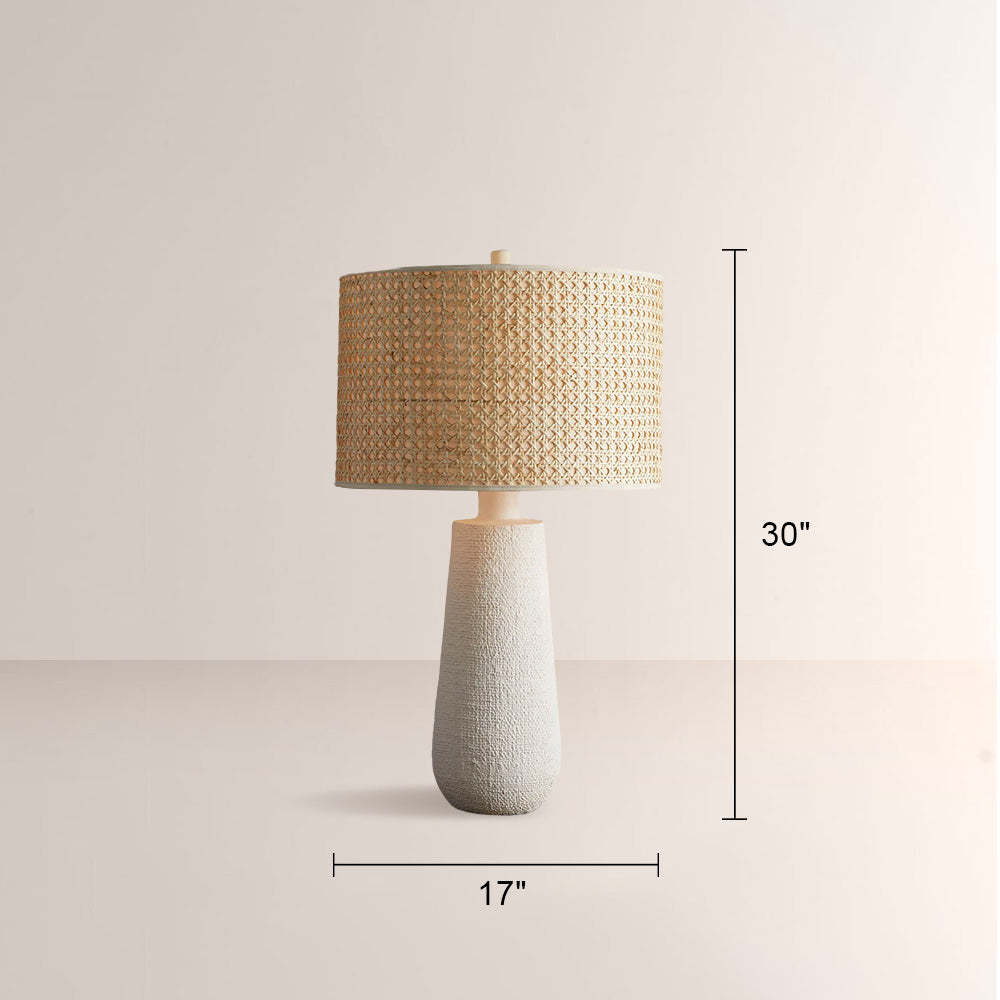 Sturia Textured Table Lamp-Fullstarlighting