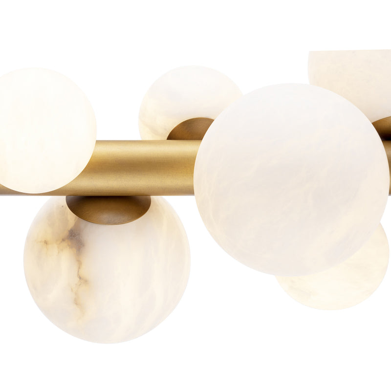Styx Alabaster Chandelier-Fullstarlighting