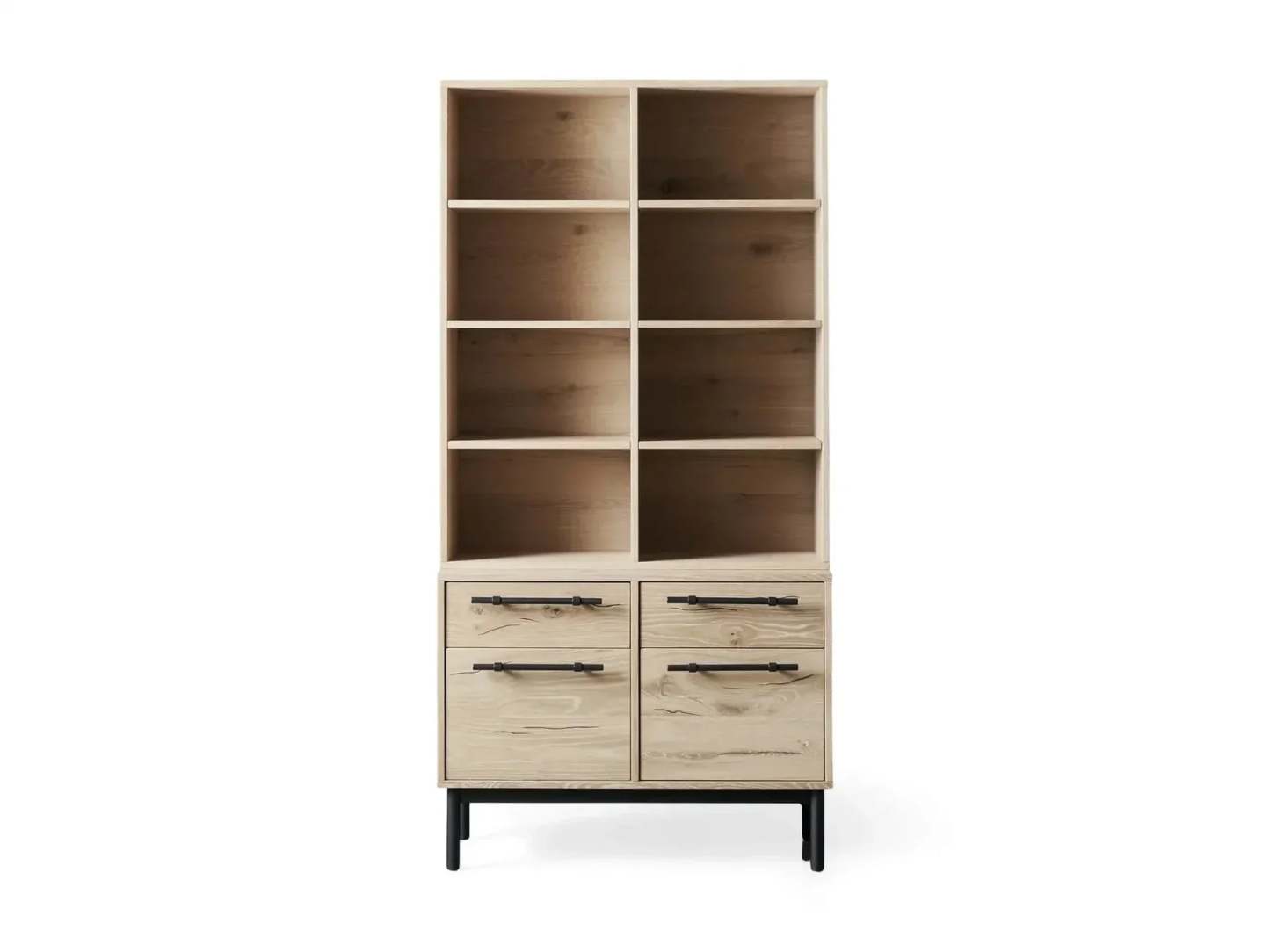 Sullivan Single Bookcase with File Base