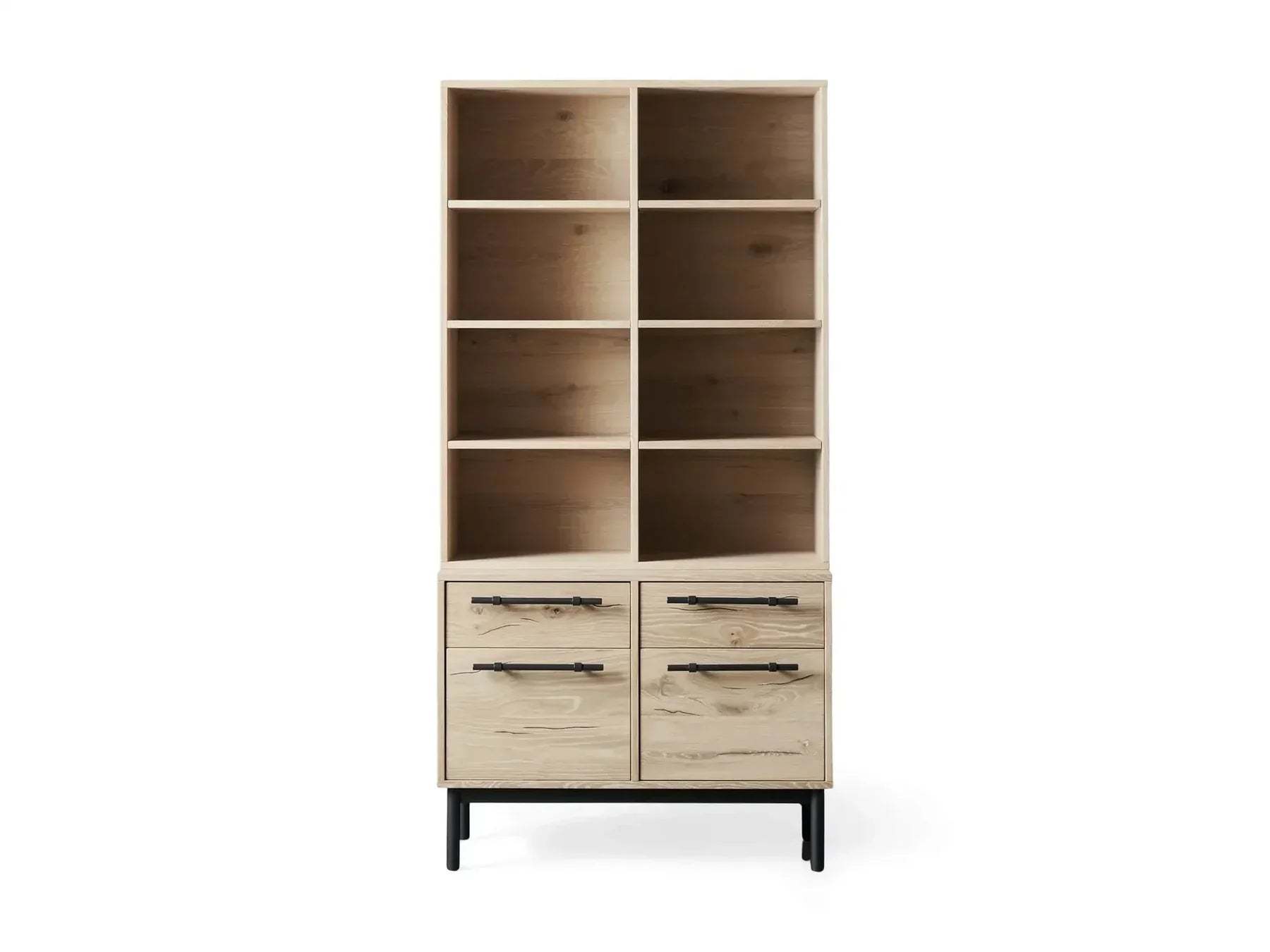 Sullivan Single Bookcase with File Base