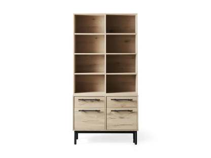 Sullivan Single Bookcase with File Base