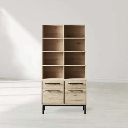 Sullivan Single Bookcase with File Base-Fullstarlighting