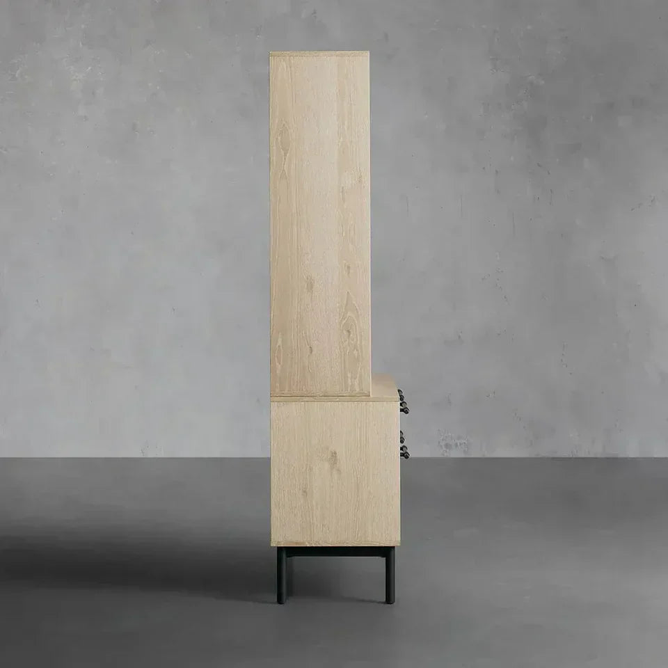 Sullivan Single Bookcase with File Base-Fullstarlighting