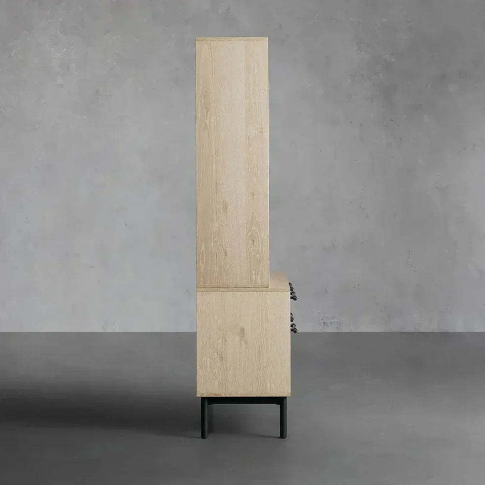Sullivan Single Bookcase with File Base