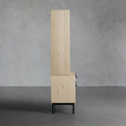 Sullivan Single Bookcase with File Base