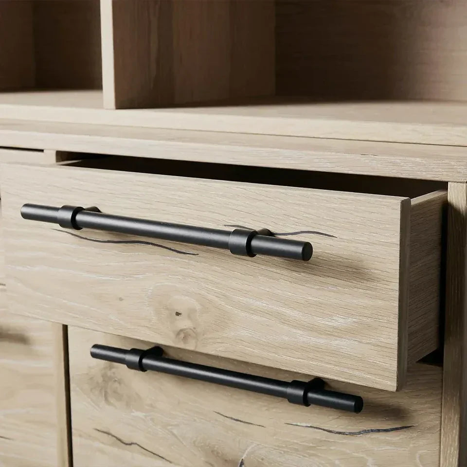 Sullivan Single Bookcase with File Base