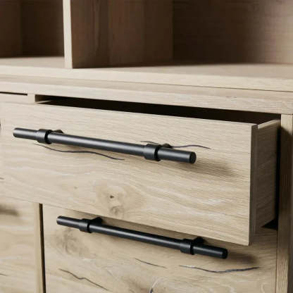 Sullivan Single Bookcase with File Base