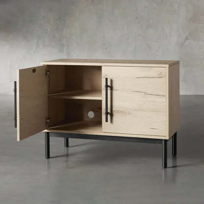 Sullivan Two Door Cabinet in Northman Cinder-Fullstarlighting