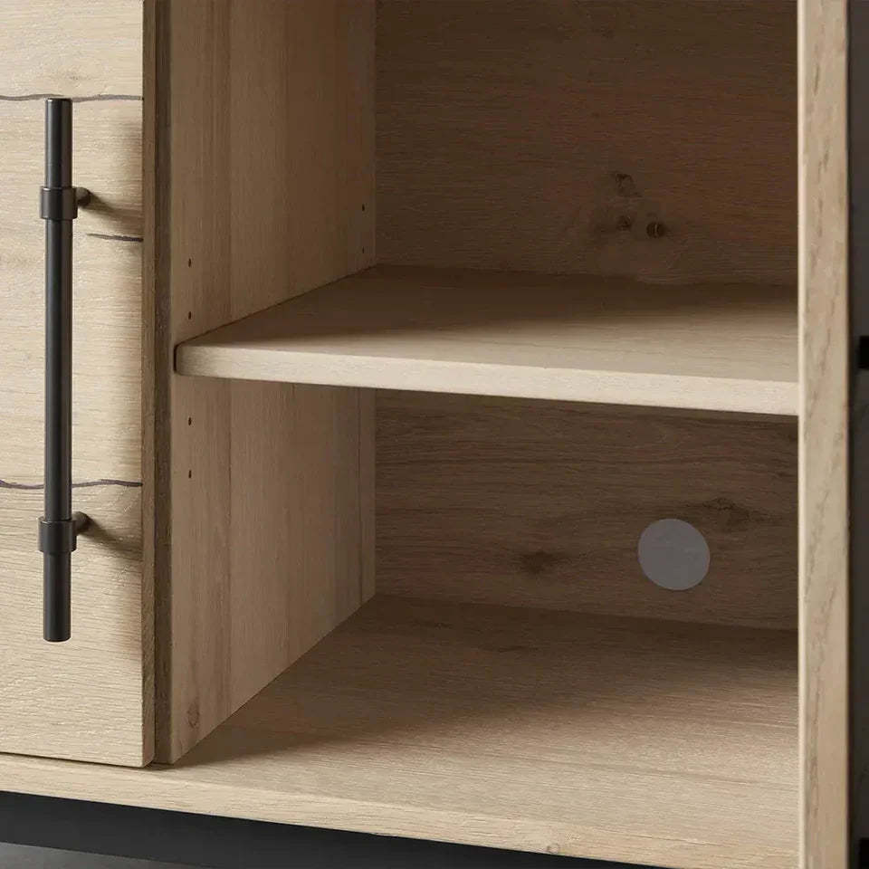 Sullivan Two Door Cabinet in Northman Cinder-Fullstarlighting