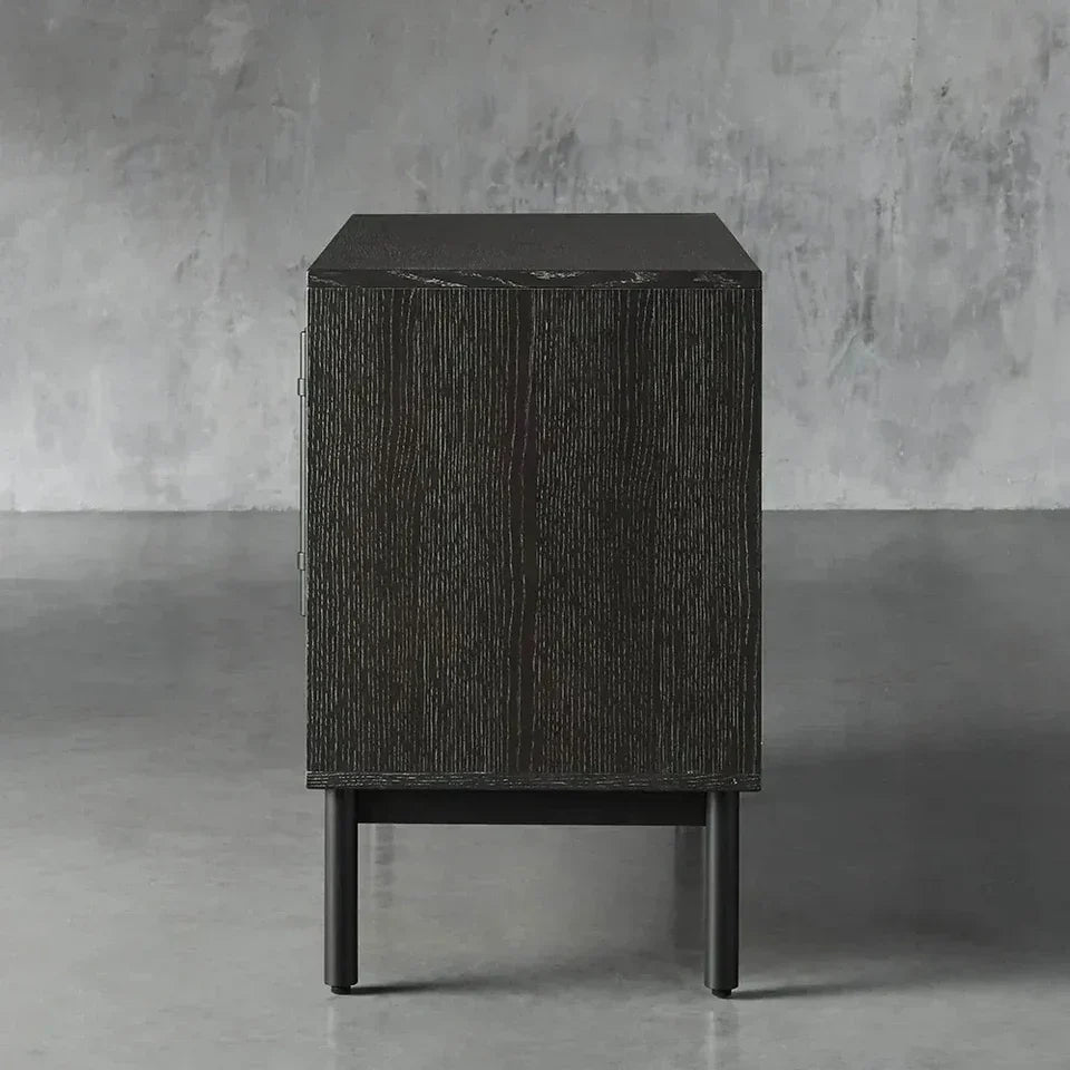 Sullivan Two Door Cabinet in Northman Cinder
