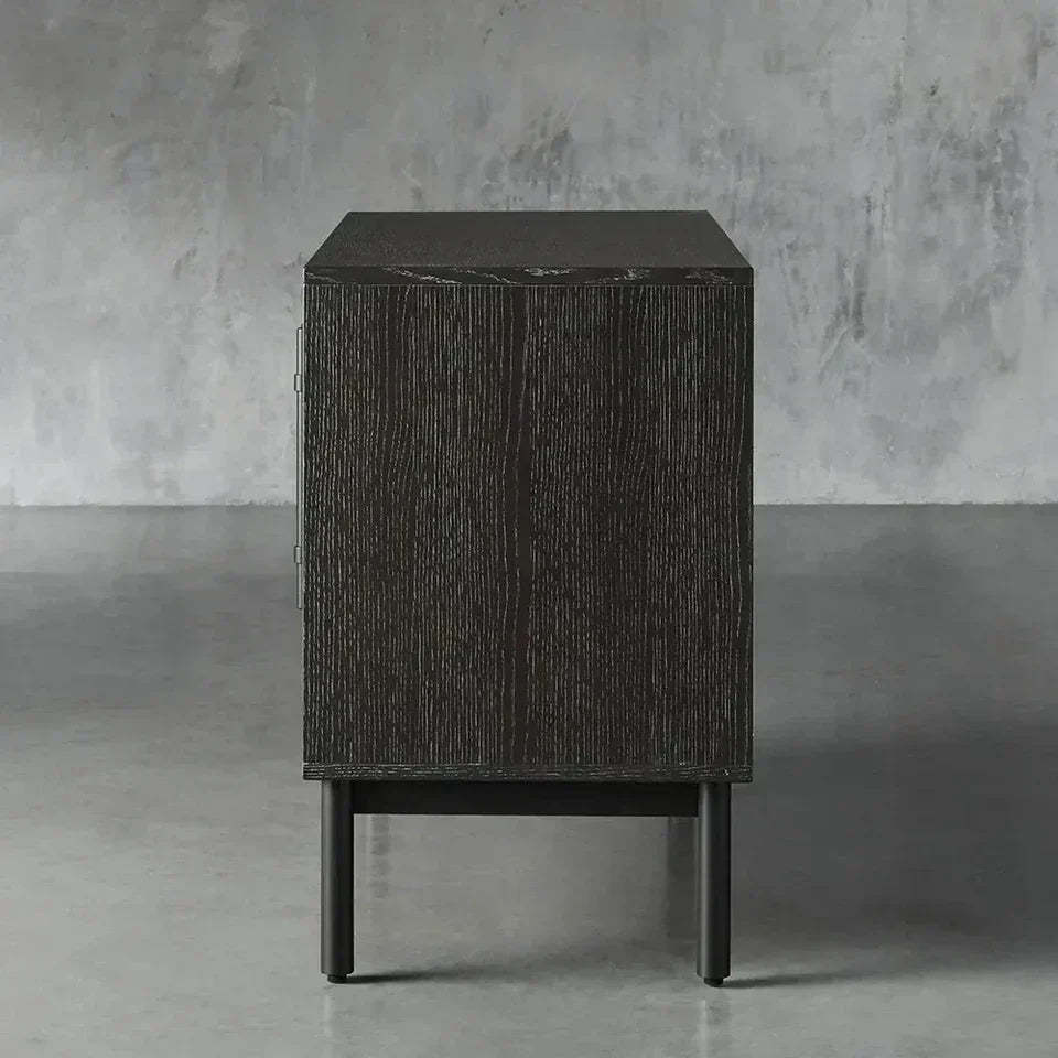 Sullivan Two Door Cabinet in Northman Cinder