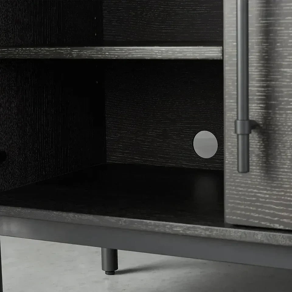 Sullivan Two Door Cabinet in Northman Cinder-Fullstarlighting