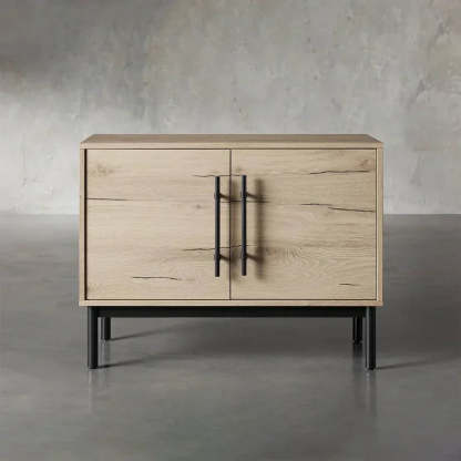 Sullivan Two Door Cabinet in Northman Cinder