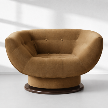 Taite Swivel Chair-Fullstarlighting
