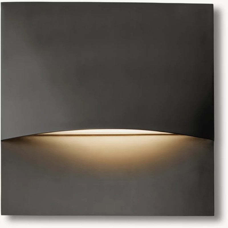 Taza Square Sconce 12"-Fullstarlighting
