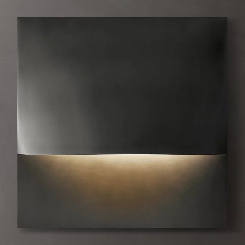 Taza Square Sconce 12"-Fullstarlighting