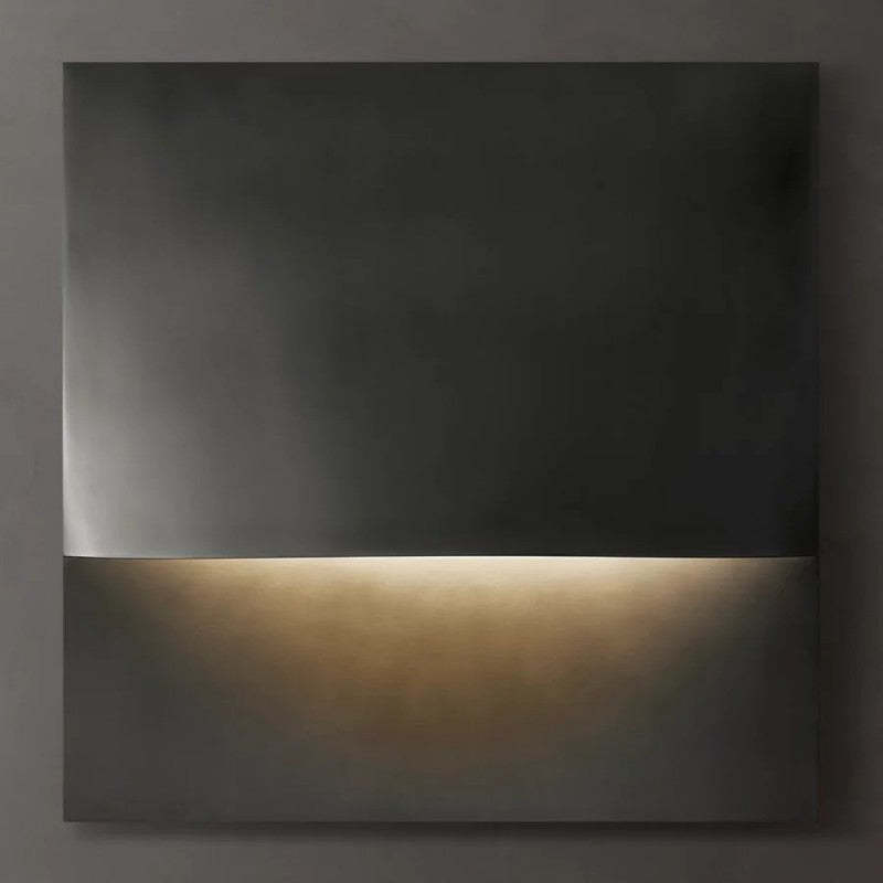Taza Square Sconce 12"-Fullstarlighting
