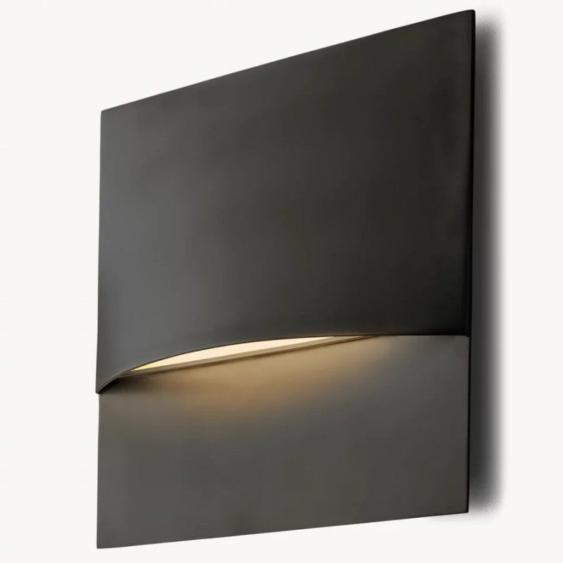 Taza Square Sconce 12"-Fullstarlighting